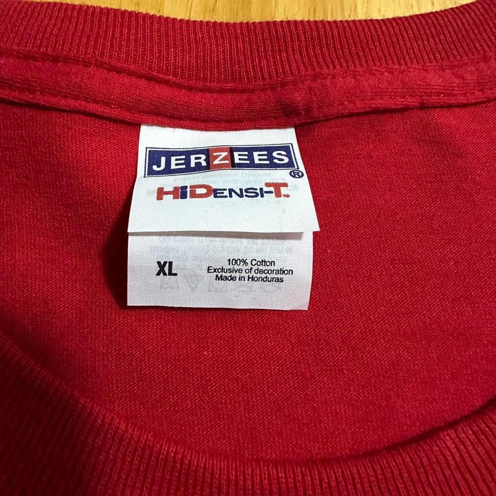 Vintage Jerzees Blue Jays tee with camo bird. Size XL. ❣️ - Picture 4 of 7